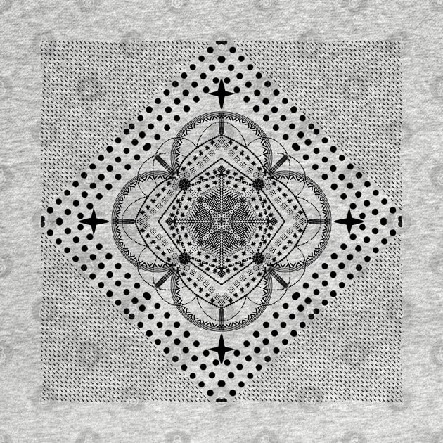 Complicated Cathedral Bandana Design by ElsewhereArt